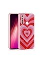 Xiaomi Redmi Note 8 Uyumlu Kılıf Simli Desenli Kamera Korumalı Parlak Zore Popy Kapak