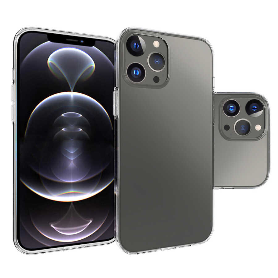 [RNZ-TA75149] Apple iPhone 14 Pro Max Uyumlu Kılıf Zore Süper Silikon Kapak