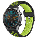 Huawei Watch GT 3 46mm Uyumlu Kordon Silikon Metal Başlıklı Esnek KRD-10 Kayış