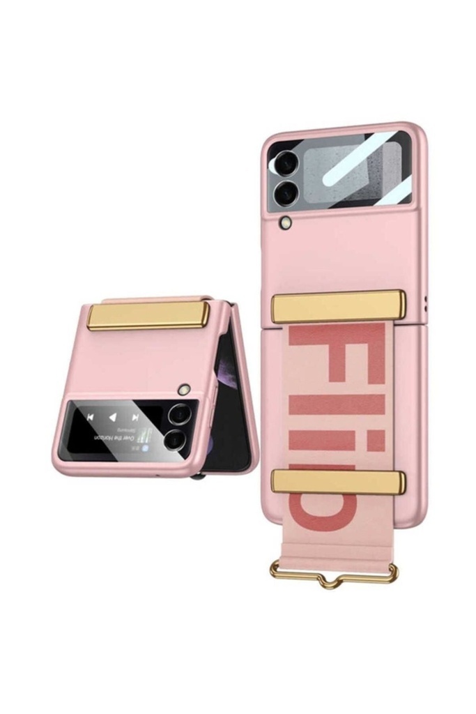 Samsung Galaxy Z Flip 3 Uyumlu Kılıf Zore Flio Kıpta Kapak