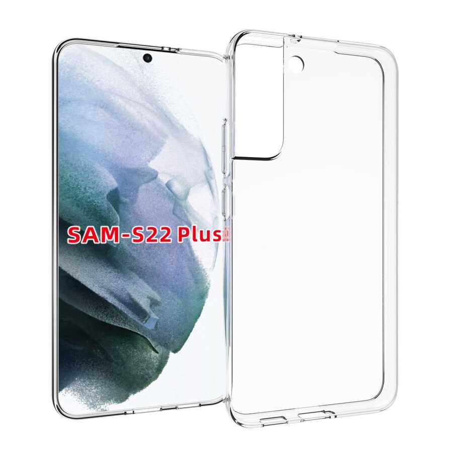 [RNZ-TA63675] Samsung Galaxy S22 Plus Uyumlu Kılıf Zore Süper Silikon Kapak