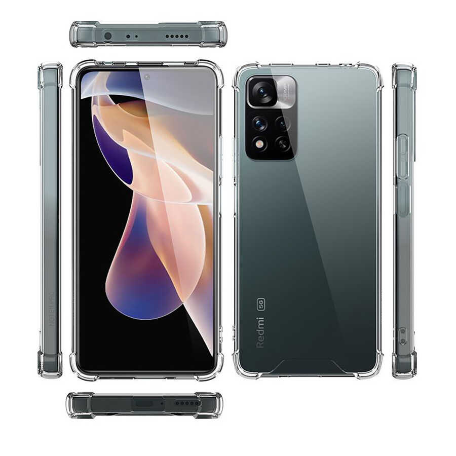 [RNZ-TA63693] Xiaomi Redmi Note 11 Pro Plus 5G Uyumlu Kılıf Zore Nitro Anti Shock Silikon