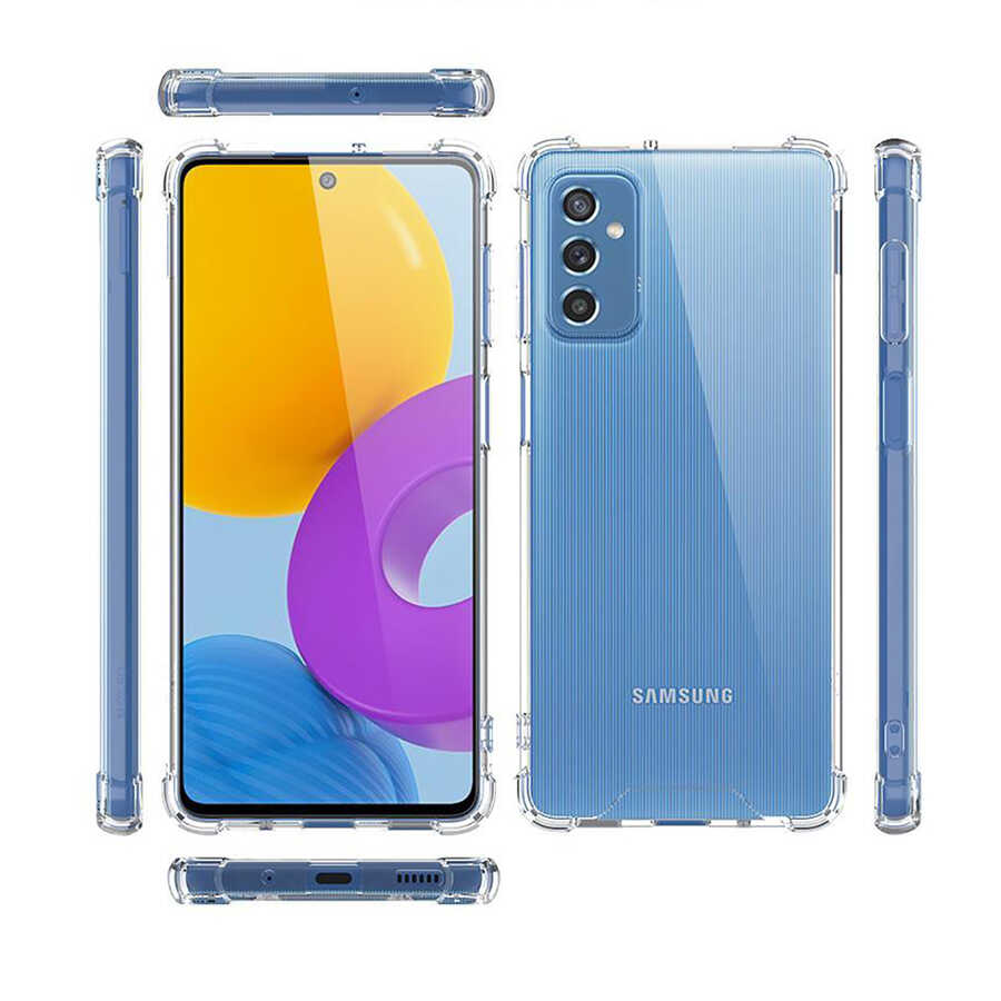 [RNZ-TA63694] Samsung Galaxy M52 Uyumlu Kılıf Zore Nitro Anti Shock Silikon