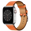 Apple Watch 38mm Uyumlu Wiwu Attleage Watchband Hakiki Deri Kordon