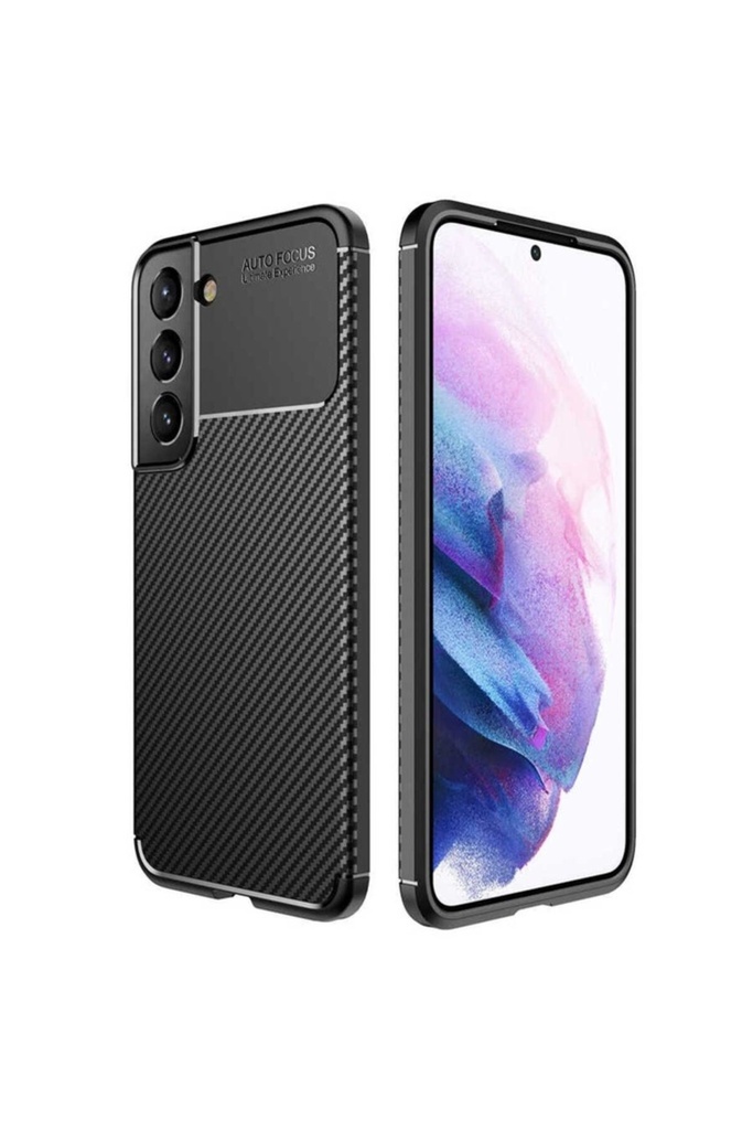 [RNZ-TA63710] Samsung Galaxy S22 Plus Uyumlu Kılıf Zore Negro Silikon Kapak (Siyah)