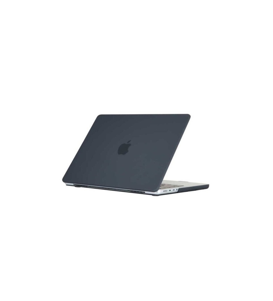 [RNZ-TA63742] Apple Macbook 14.2' 2021 Uyumlu Zore MSoft Mat Kapak (Siyah)