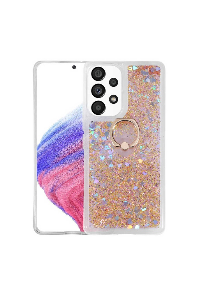 [RNZ-TA73411] Samsung Galaxy A53 5G Uyumlu Kılıf Zore Milce Kapak (Gold)