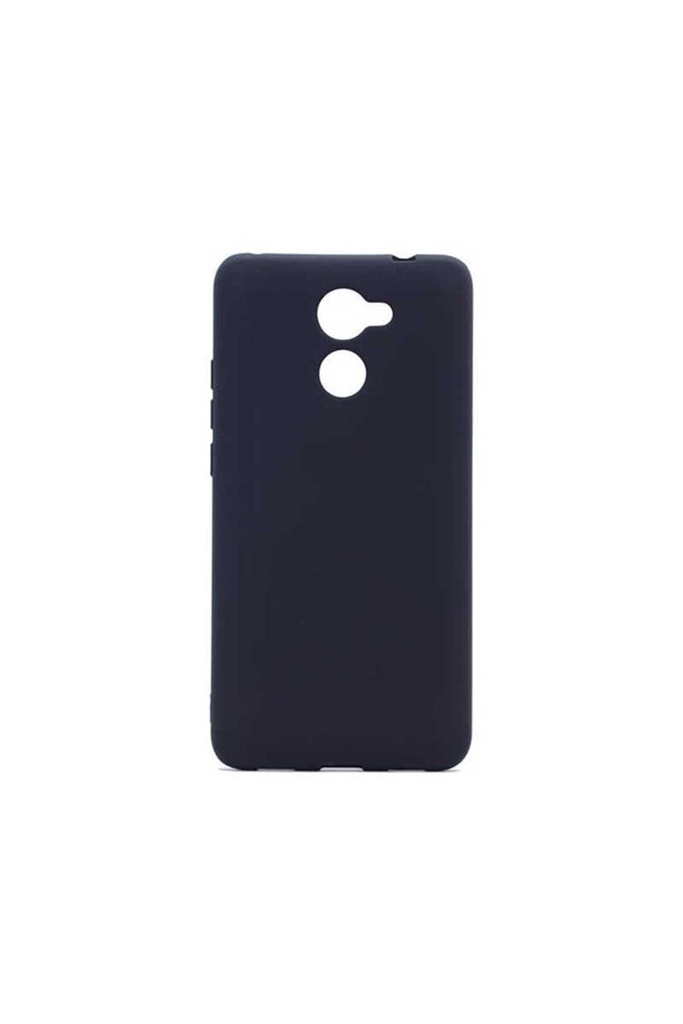 [RNZ-TA63899] Huawei Y7 Prime Uyumlu Kılıf Zore Premier Silikon Kapak (Siyah)