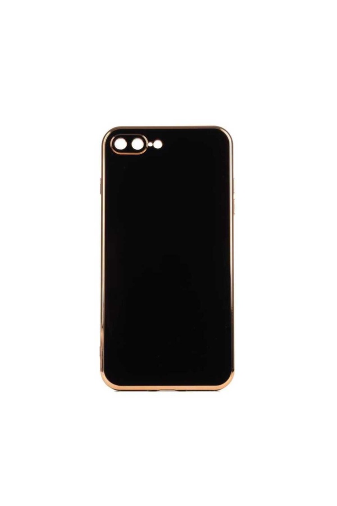 [RNZ-TA64056] Apple iPhone 7 Plus Uyumlu Kılıf Zore Bark Kapak (Siyah)