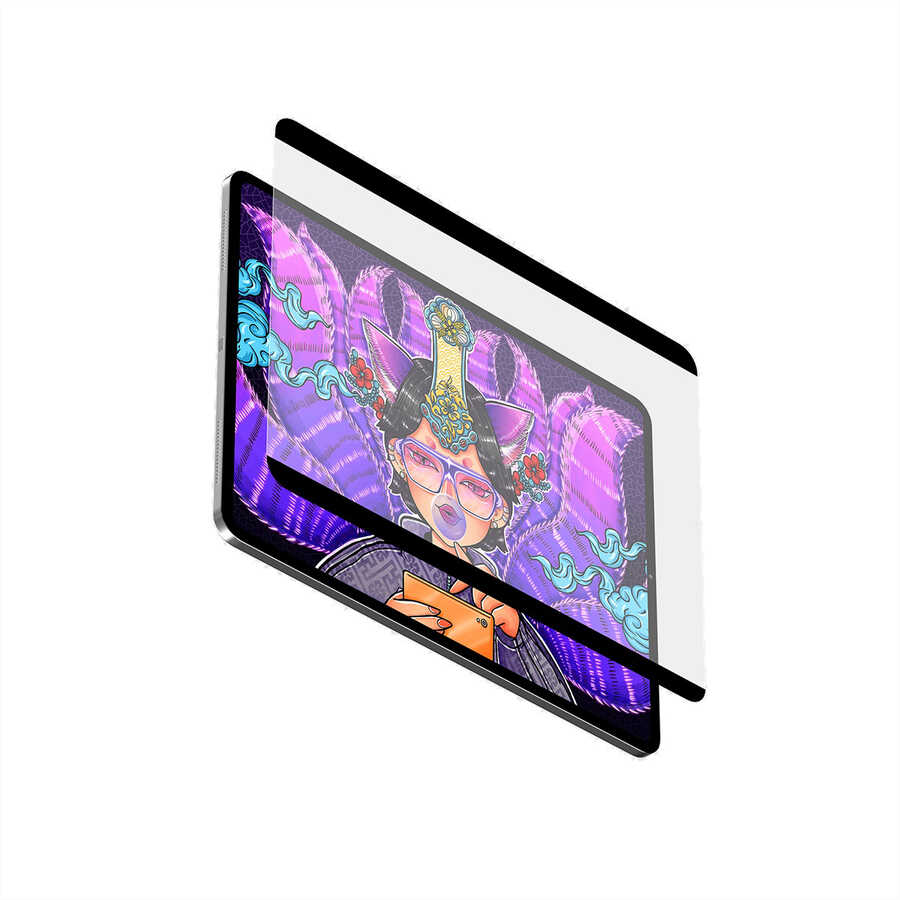 [RNZ-TA64216] Apple iPad Pro 9.7 2016 Uyumlu Wiwu Removable Mıknatıslı Ekran Koruyucu