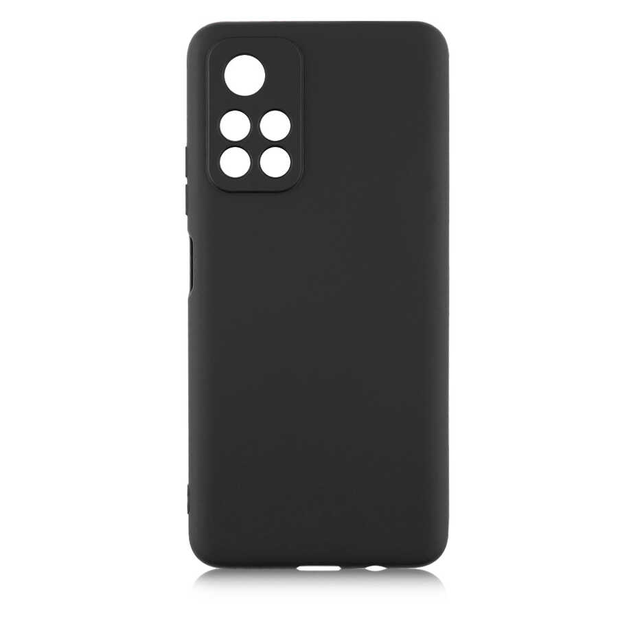 [RNZ-TA63952] Xiaomi Poco M4 Pro 5G Uyumlu Kılıf Zore Premier Silikon Kapak (Siyah)