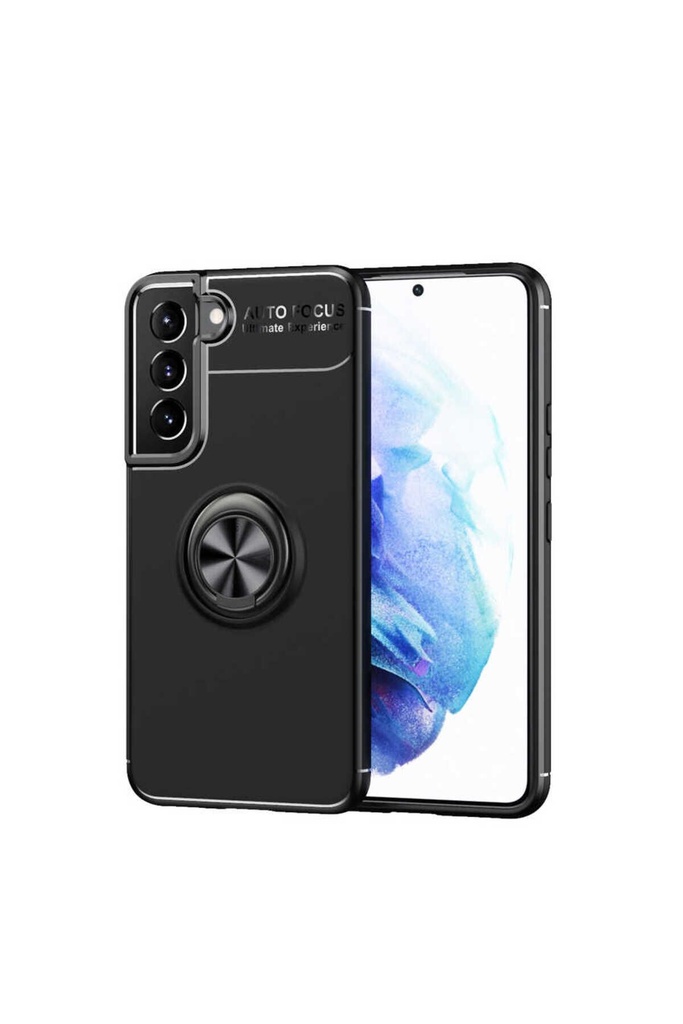 [RNZ-TA64048] Samsung Galaxy S22 Uyumlu Kılıf Zore Ravel Silikon Kapak (Siyah)