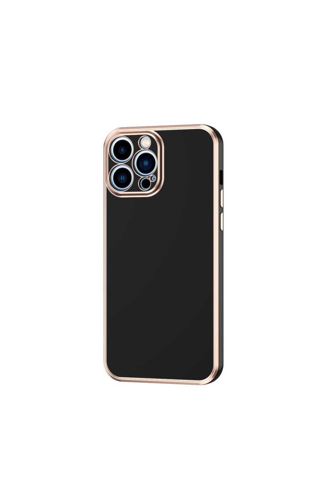 [RNZ-TA64107] Apple iPhone 13 Pro Uyumlu Kılıf Zore Bark Kapak (Siyah)