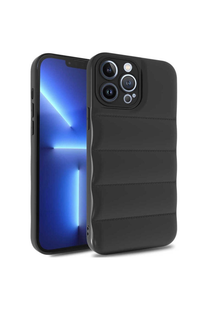 [RNZ-TA64193] Apple iPhone 13 Pro Uyumlu Kılıf Zore Kasis Kapak (Siyah)