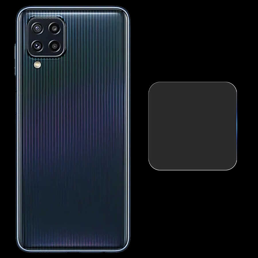 Samsung Galaxy M22 Uyumlu Zore Nano Kamera Koruyucu
