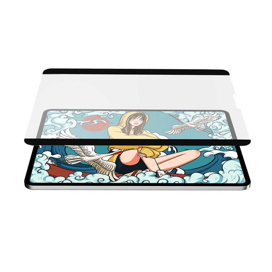 [RNZ-TA64219] Apple iPad 6 Air 2 Uyumlu Wiwu Removable Mıknatıslı Ekran Koruyucu