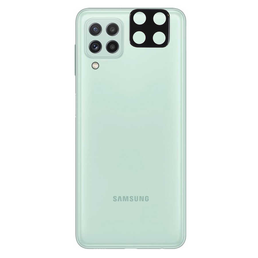 [RNZ-TA64385] Samsung Galaxy M22 Uyumlu Zore 3D Kamera Camı