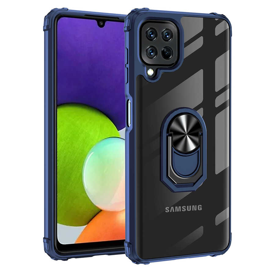 Samsung Galaxy M22 Uyumlu Kılıf Zore Mola Kapak