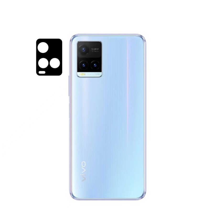 [RNZ-TA66940] Vivo Y32 Uyumlu Zore 3D Kamera Camı
