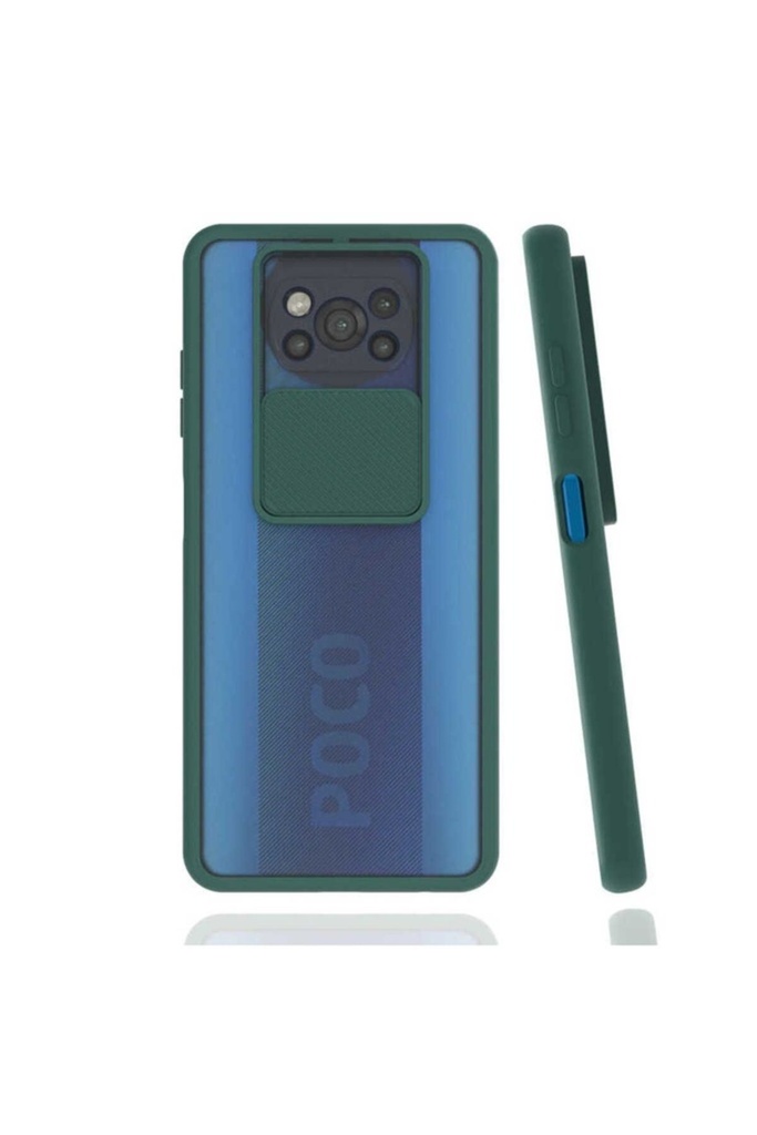 Xiaomi Poco X3 Uyumlu Kılıf Zore Lensi Kapak