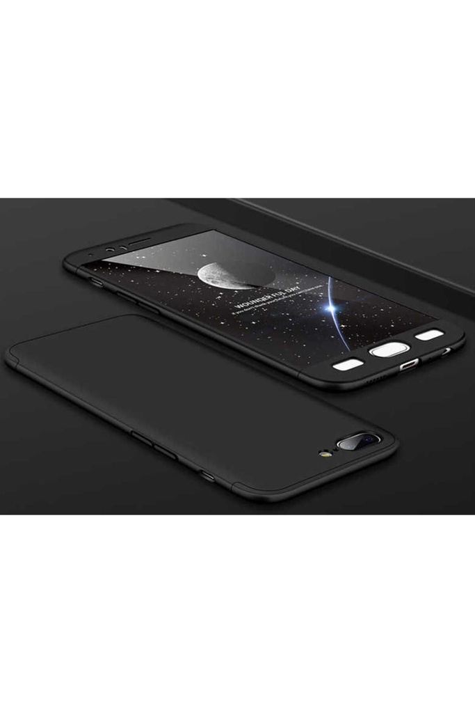 [RNZ-TA494] OnePlus 5 Uyumlu Kılıf Zore Ays Kapak (Siyah)