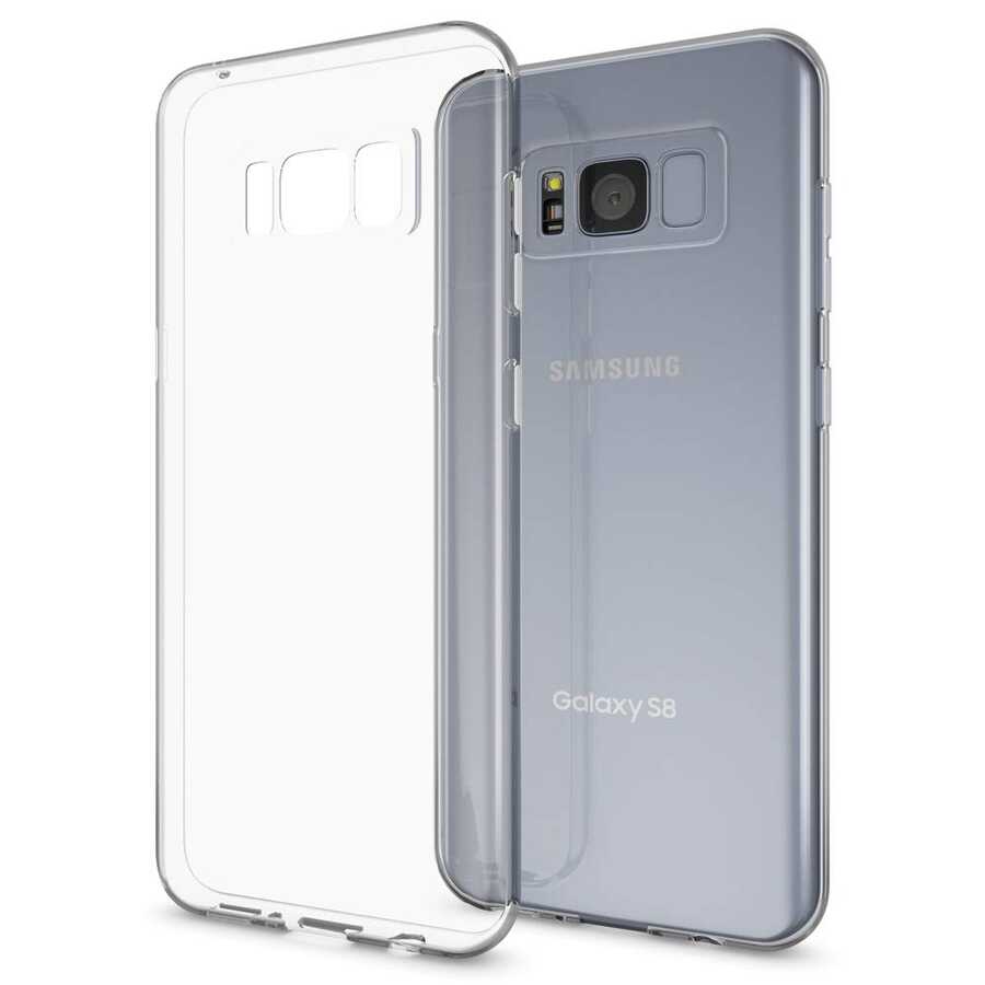 [RNZ-TA64759] Samsung Galaxy S8 Plus Uyumlu Kılıf Zore Süper Silikon Kapak