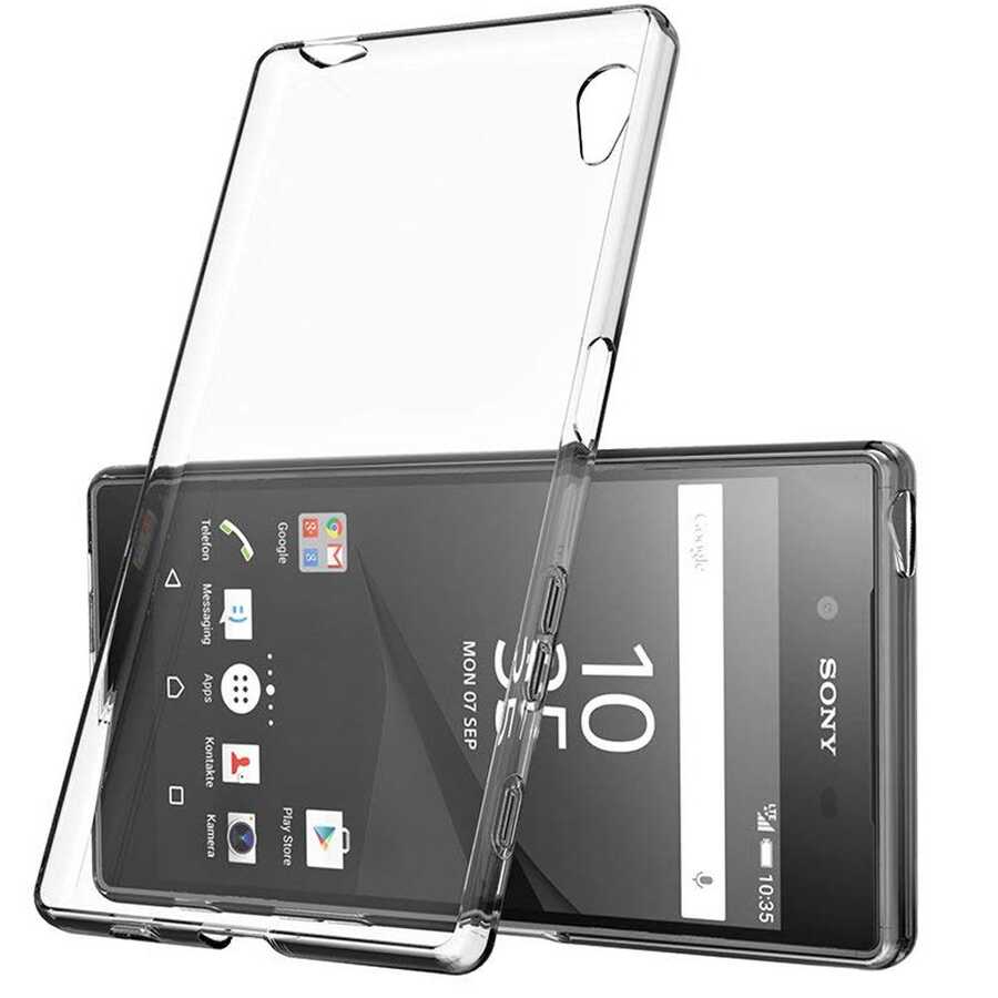 Sony Xperia Z5 Premium Uyumlu Kılıf Zore Süper Silikon Kapak