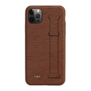 Apple iPhone 12 Pro Max Uyumlu Kılıf Kajsa Wave Pattern Handstrap Kapak