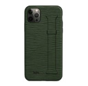 Apple iPhone 12 Pro Max Uyumlu Kılıf Kajsa Wave Pattern Handstrap Kapak