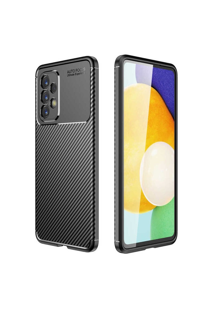 [RNZ-TA64860] Samsung Galaxy A73 Uyumlu Kılıf Zore Negro Silikon Kapak (Siyah)