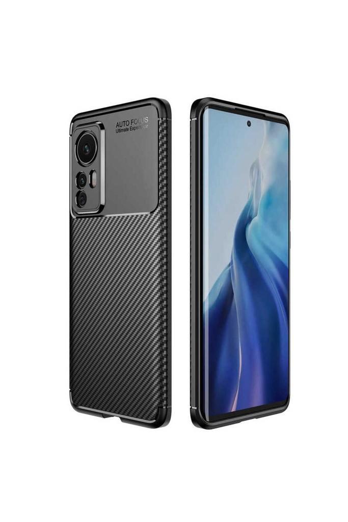 [RNZ-TA64862] Xiaomi Mi 12 Uyumlu Kılıf Zore Negro Silikon Kapak (Siyah)