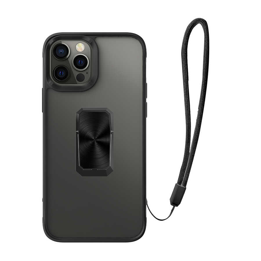 [RNZ-TA64950] Apple iPhone 12 Pro Max Uyumlu Kılıf Zore V-Bax Kapak