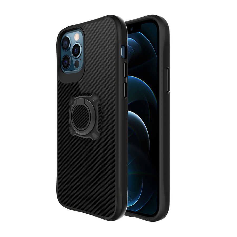 [RNZ-TA64959] Apple iPhone 12 Pro Max Uyumlu Kılıf Zore Timo Kapak