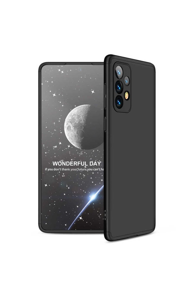 [RNZ-TA66760] Samsung Galaxy A73 Uyumlu Kılıf Zore Ays Kapak (Siyah)