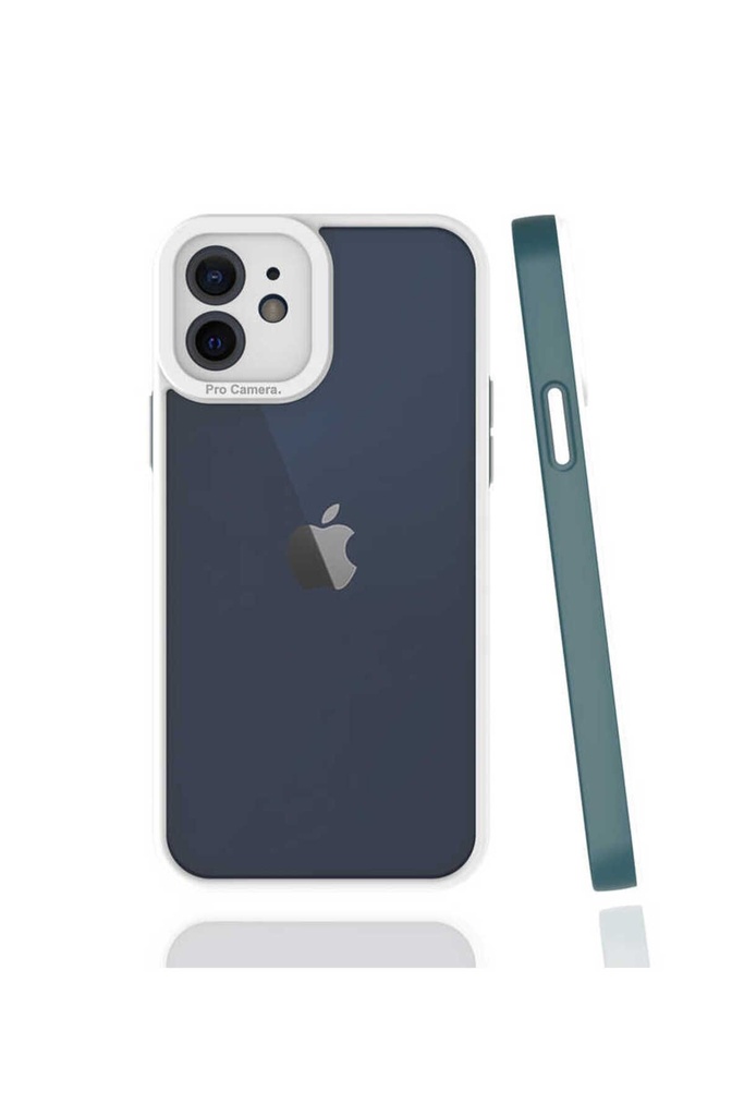 Apple iPhone 12 Uyumlu Kılıf Zore Mima Kapak