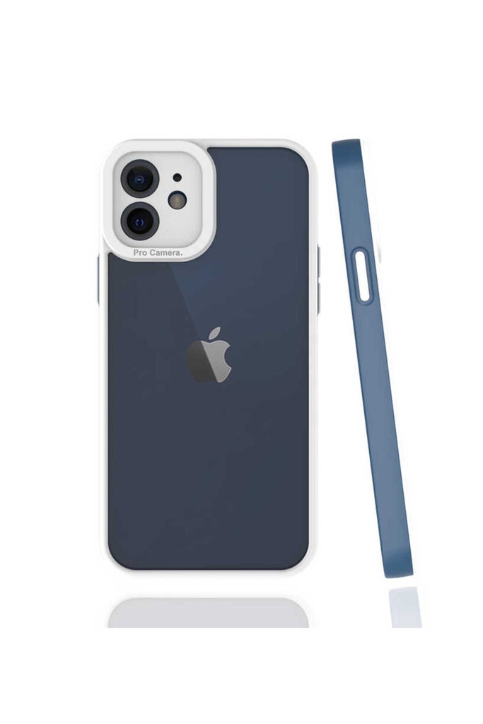 Apple iPhone 12 Uyumlu Kılıf Zore Mima Kapak