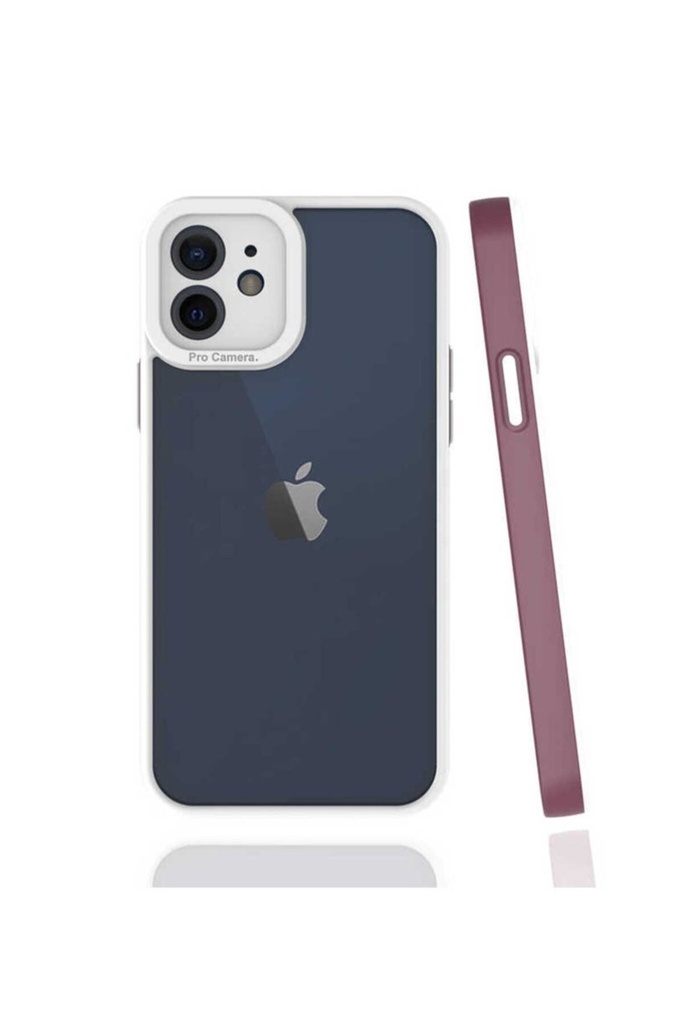 Apple iPhone 12 Uyumlu Kılıf Zore Mima Kapak