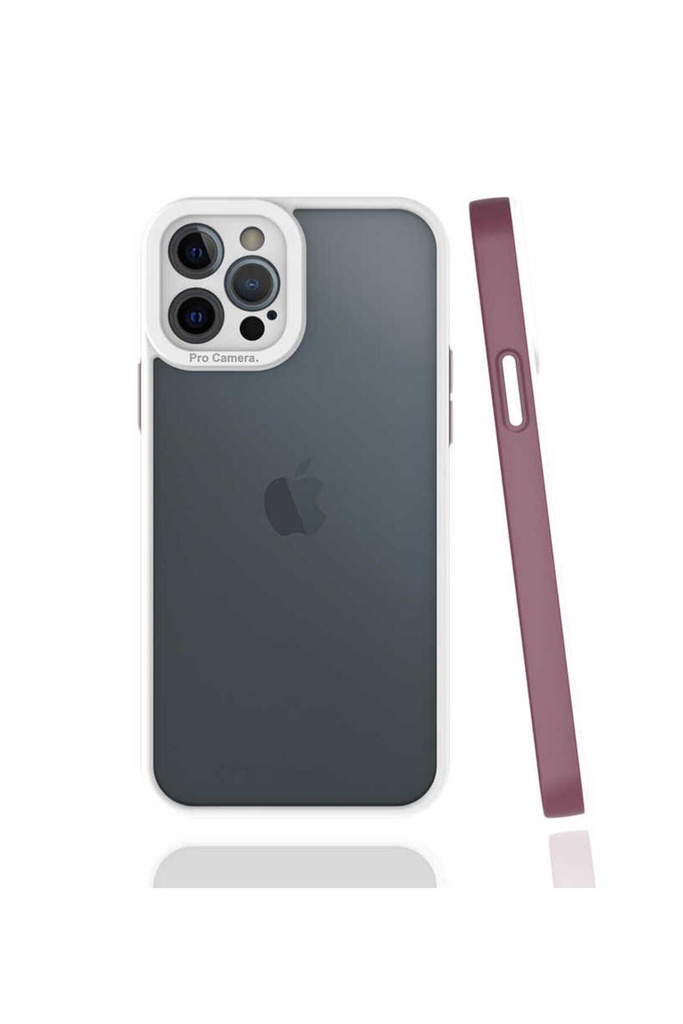 Apple iPhone 12 Pro Uyumlu Kılıf Zore Mima Kapak