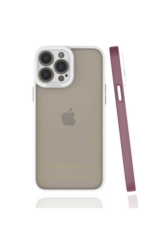 Apple iPhone 13 Pro Max Uyumlu Kılıf Zore Mima Kapak