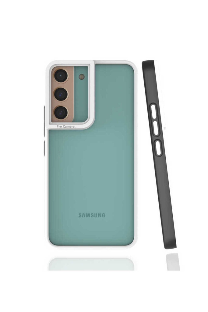 [RNZ-TA65006] Samsung Galaxy S22 Plus Uyumlu Kılıf Zore Mima Kapak (Siyah)