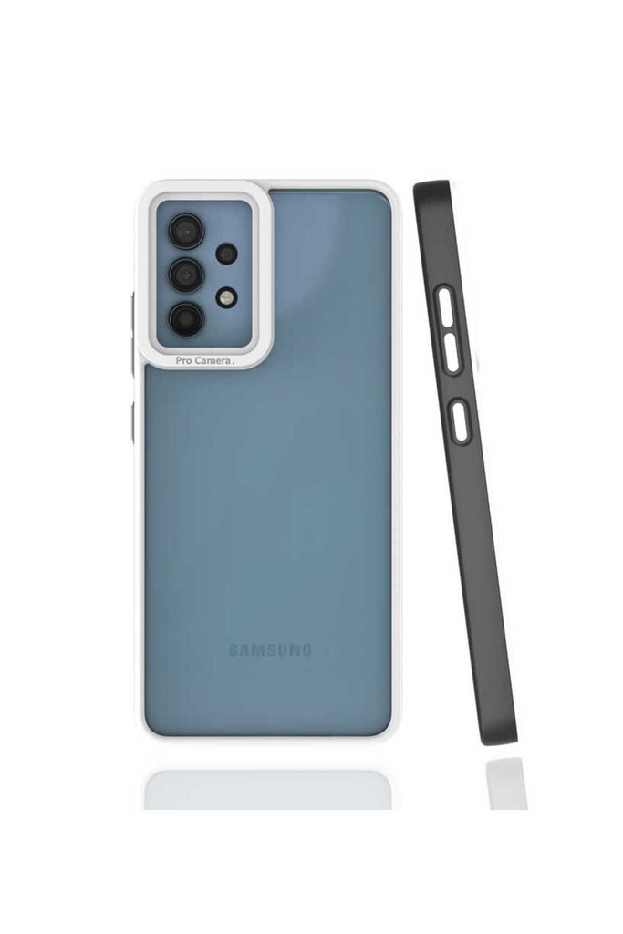 [RNZ-TA65016] Samsung Galaxy A32 4G Uyumlu Kılıf Zore Mima Kapak (Siyah)