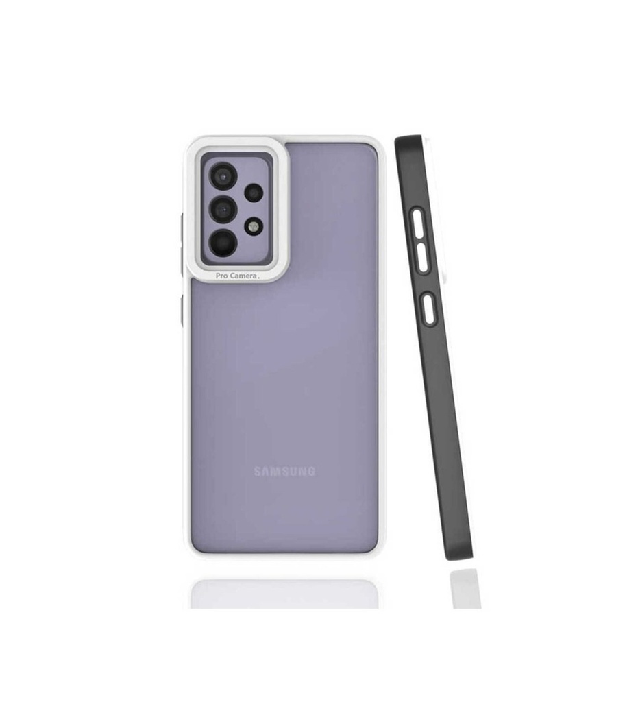 [RNZ-TA65021] Samsung Galaxy A52 Uyumlu Kılıf Zore Mima Kapak (Siyah)
