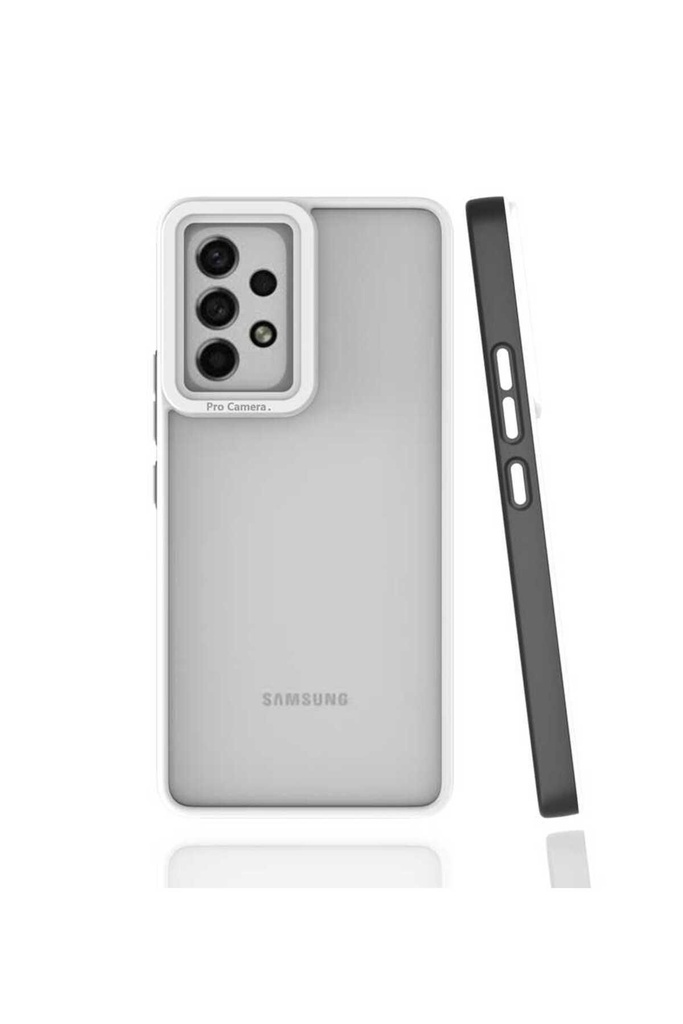 [RNZ-TA65031] Samsung Galaxy A53 5G Uyumlu Kılıf Zore Mima Kapak (Siyah)