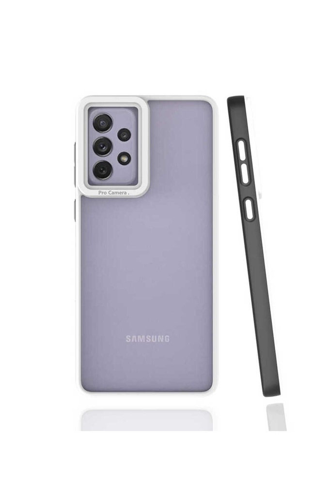 [RNZ-TA65036] Samsung Galaxy A73 Uyumlu Kılıf Zore Mima Kapak (Siyah)