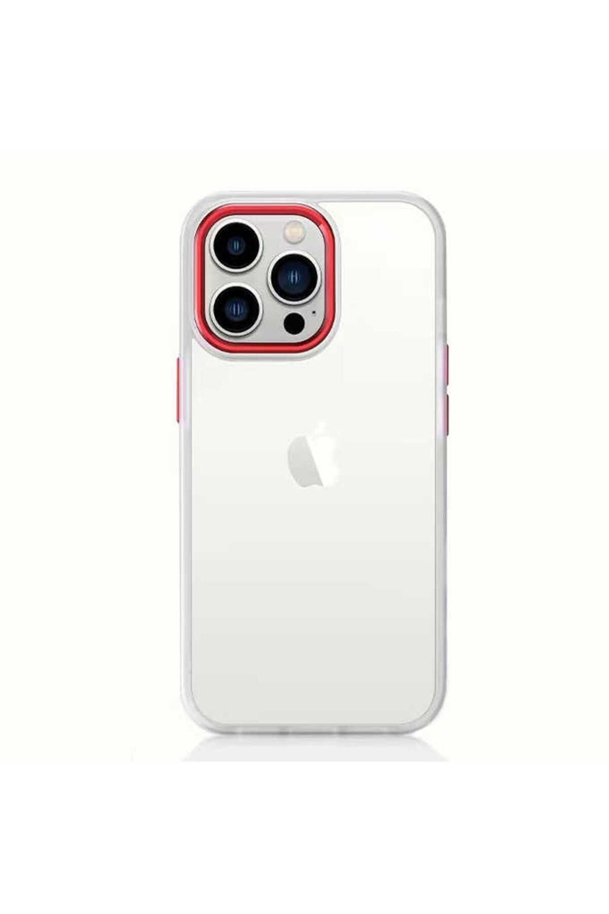 Apple iPhone 12 Uyumlu Kılıf Zore Krom Kapak