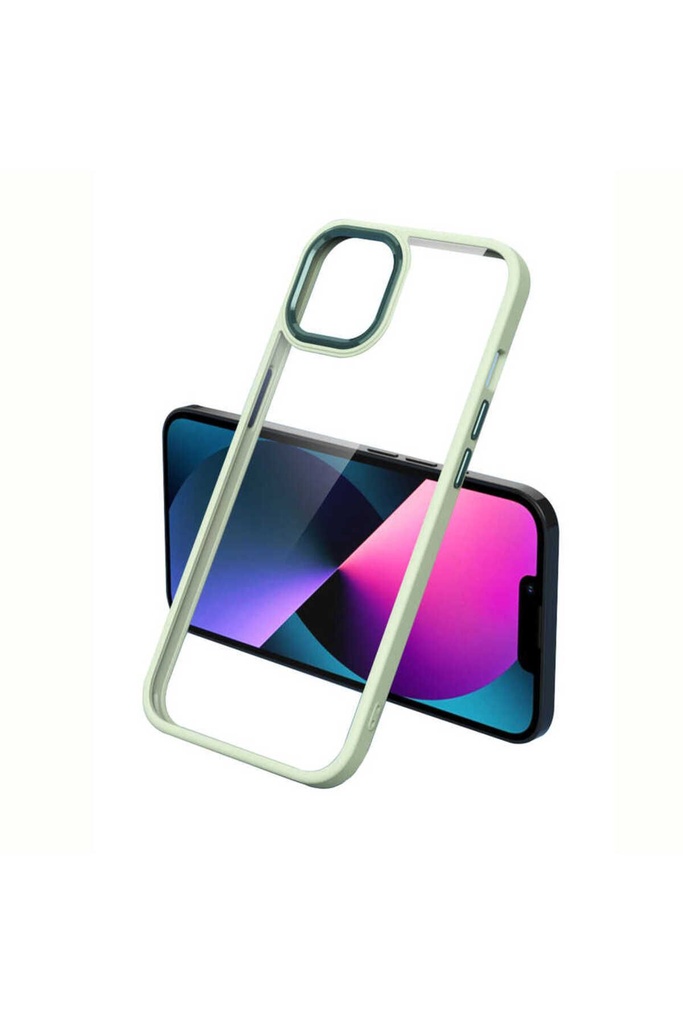 Apple iPhone 13 Pro Uyumlu Kılıf Zore Krom Kapak