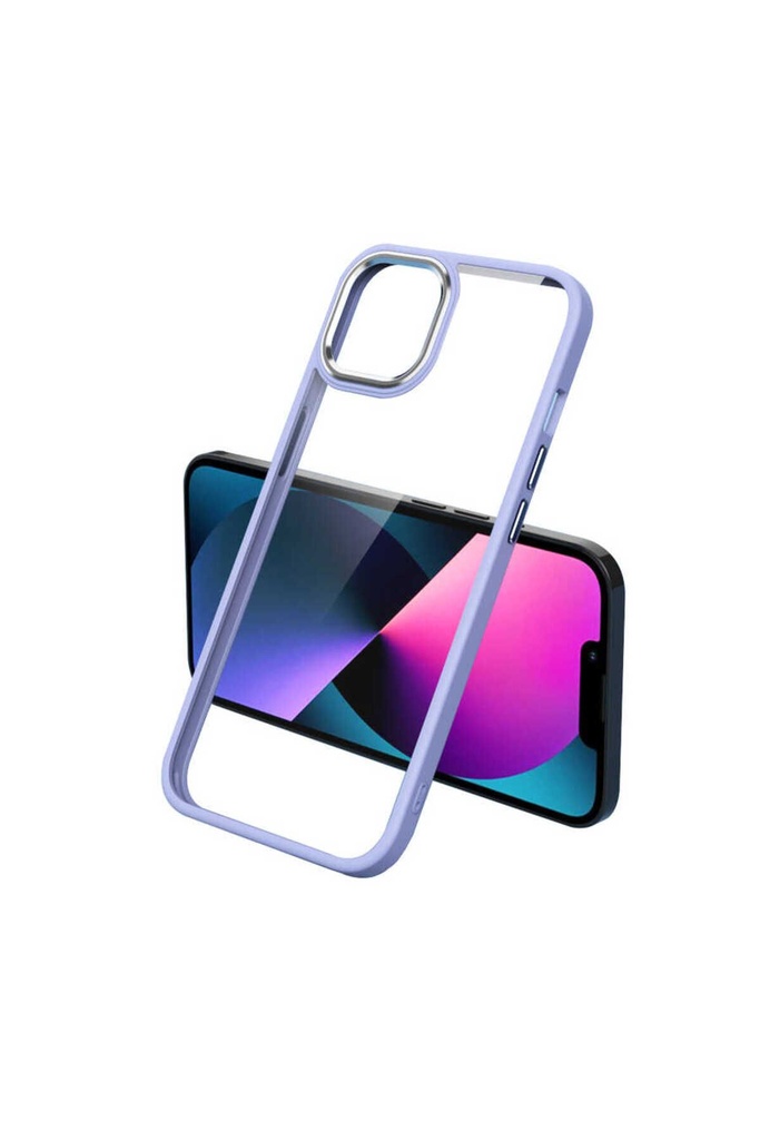 Apple iPhone 13 Pro Uyumlu Kılıf Zore Krom Kapak