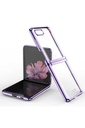 Samsung Galaxy Z Flip Uyumlu Kılıf Zore Kıpta Kapak