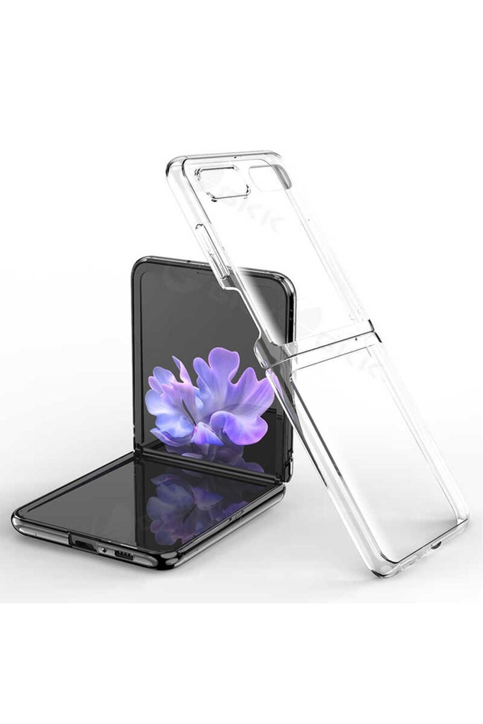 Samsung Galaxy Z Flip Uyumlu Kılıf Zore Kıpta Kapak