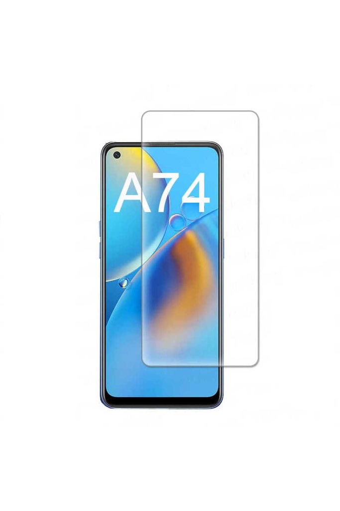 Oppo A74 4G Uyumlu Zore Maxi Glass Temperli Cam Ekran Koruyucu